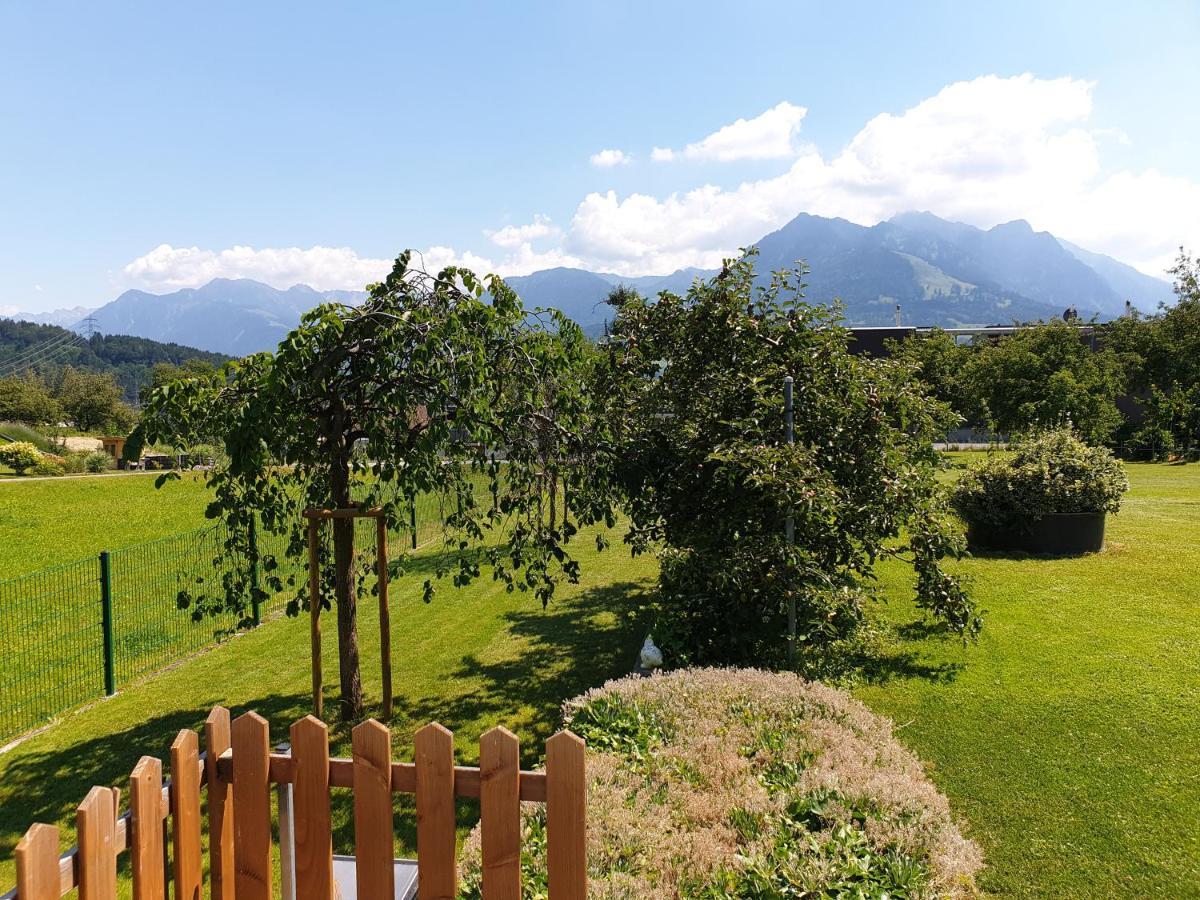 Ferienwohnung Metzler - Blick Auf Die Berge Göfis Exteriér fotografie