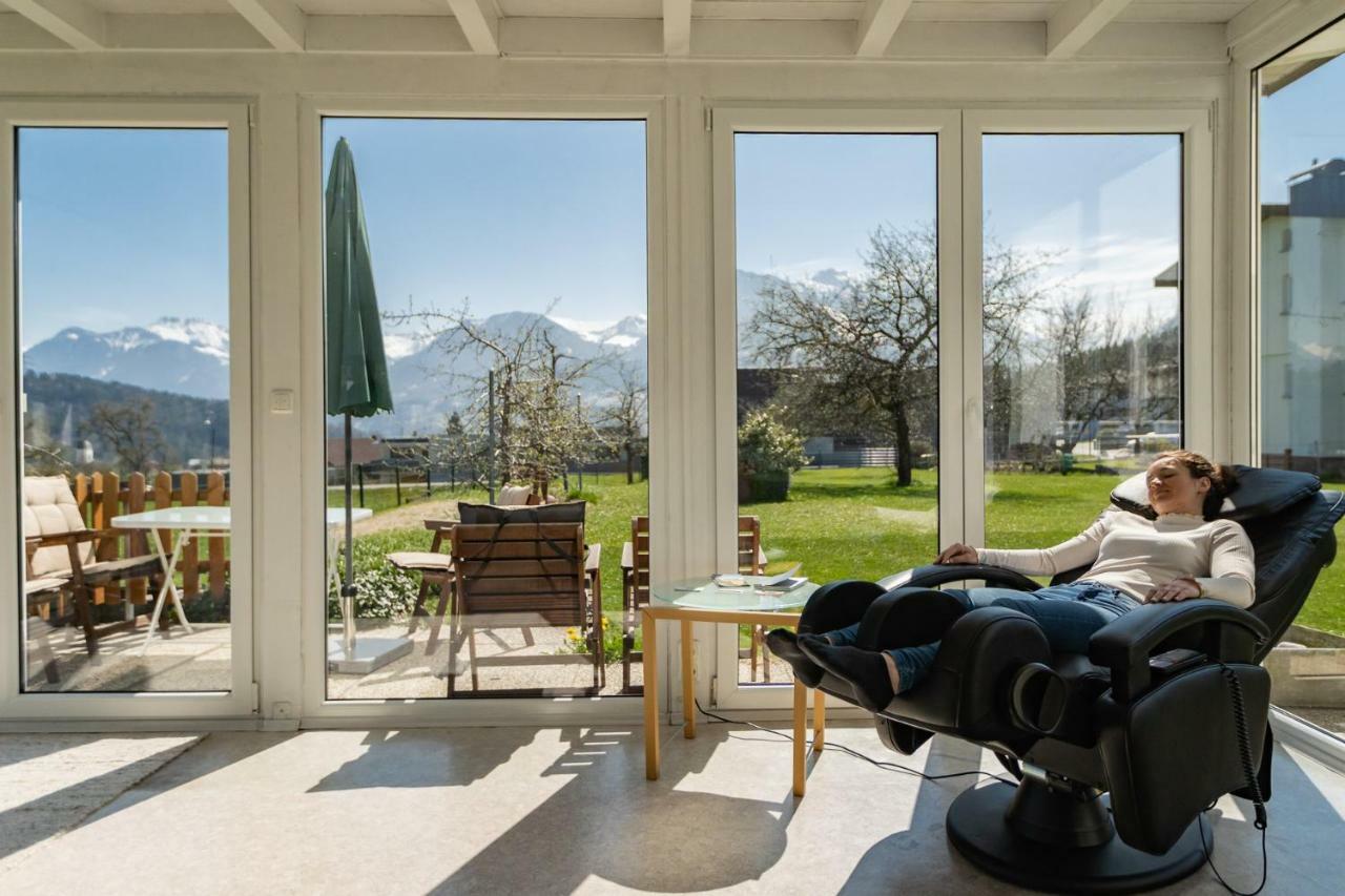 Ferienwohnung Metzler - Blick Auf Die Berge Göfis Exteriér fotografie